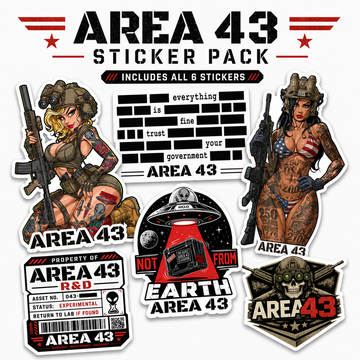 Area 43 Sticker Pack